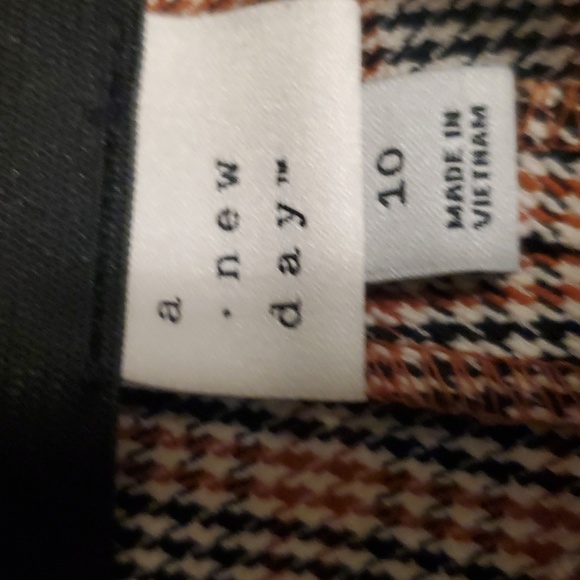 NWOT A NEW DAY PLAID PANTS - Picture 7 of 7